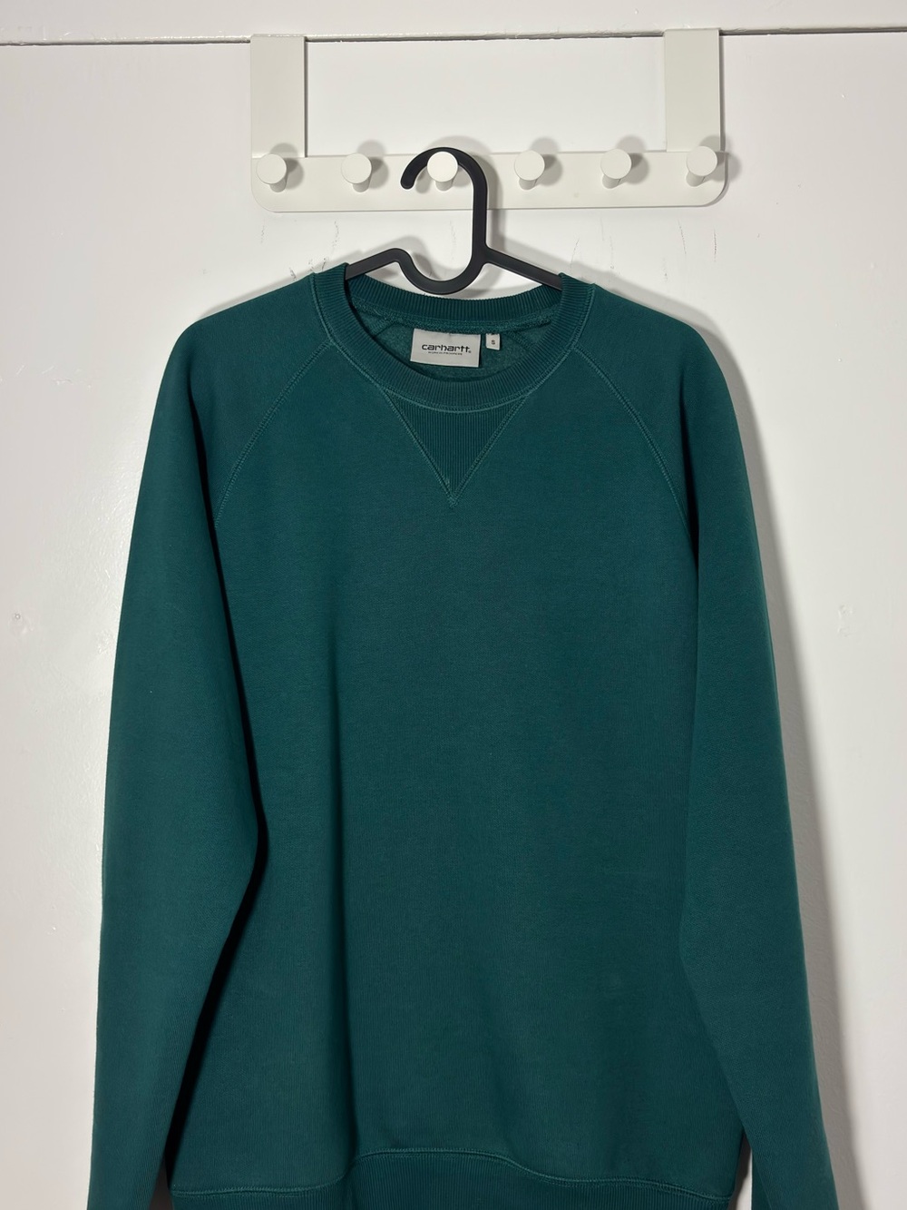 Carhartt Men's Dark Green Crewneck Sweater